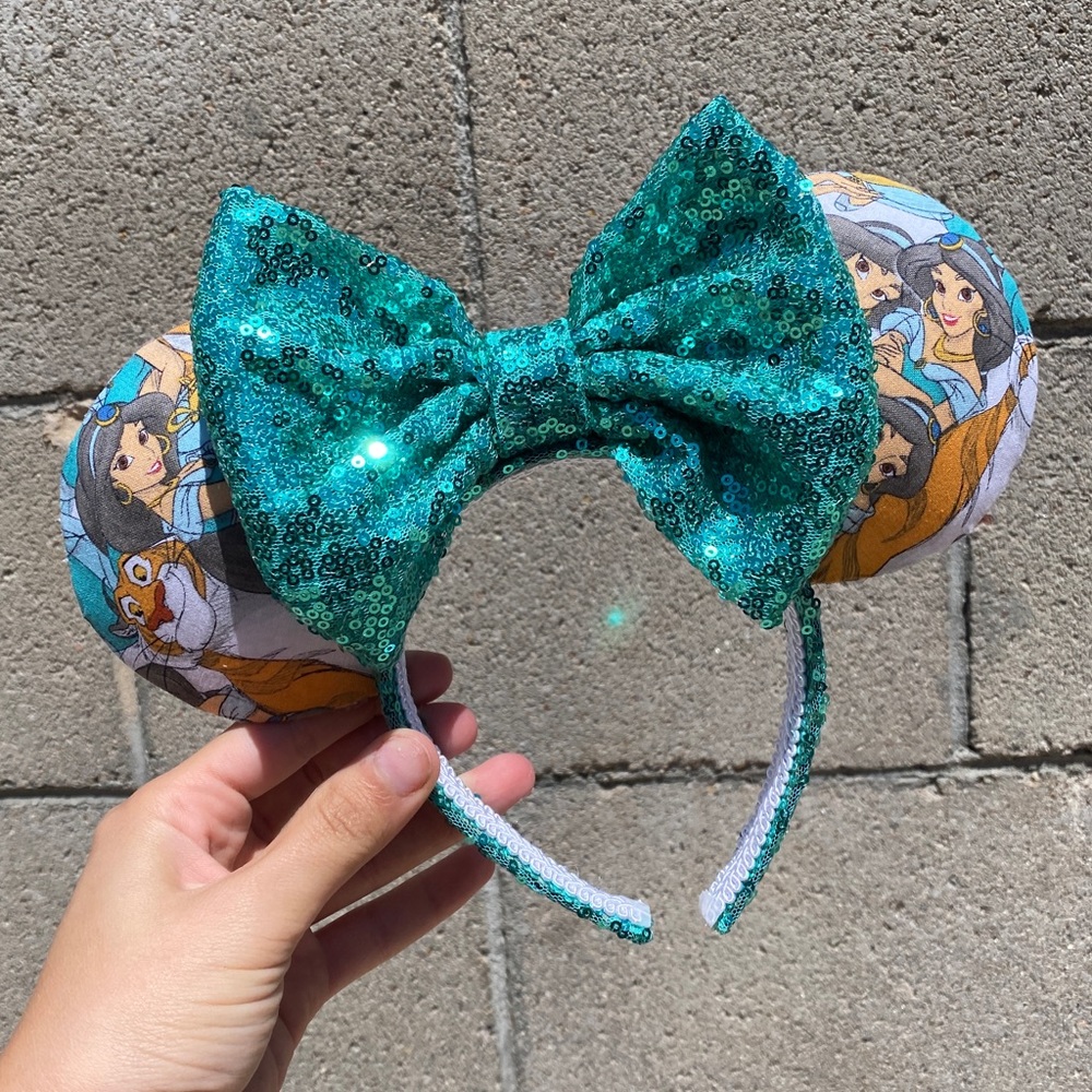 Disney homemade Jasmine ears